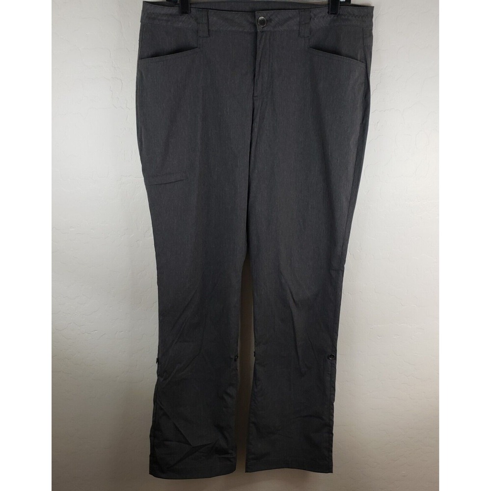 Eddie Bauer 36x31 Travex Convertible Roll-Up Hiking Pants Women's 14‎ Zip Pocket